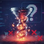 An image of a fiery screw and red X's over a shopping cart and webpage icon.
