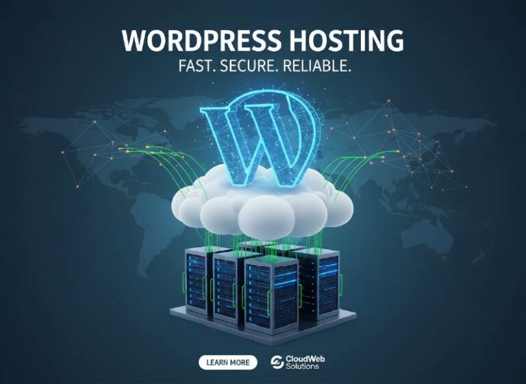 Product Image for a WordPress Hosting